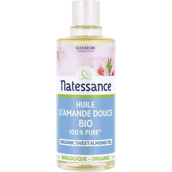 Natessance Biologische Zoete Amandelolie 100% Puur 50 Etherische olie