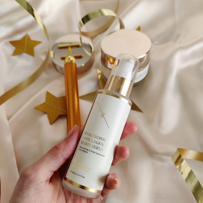 SPF 50 Collageen Dagcrème 50ml + Hydrozuur & Collageen Serum - 60ml