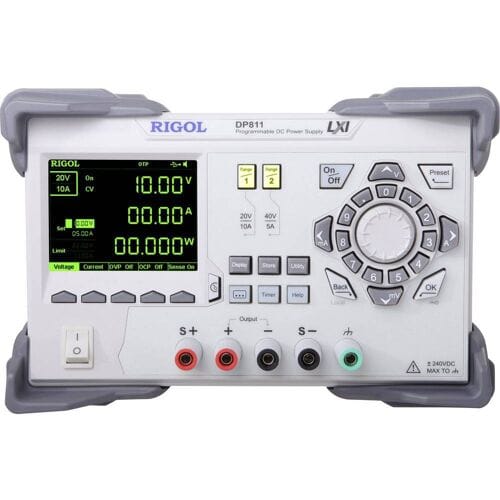 Rigol DP811 Labvoeding, regelbaar 0 - 40 0 - 10 A 200 W OVP Aantal uitgangen: 1 x