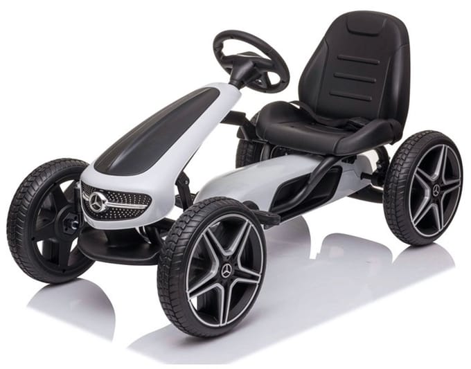 Mercedes Skelter, Trapauto, Go-Kart - ROOD - Rubberen EVA Banden