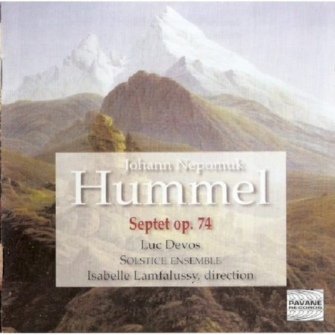 Luc Devos, Solstice Ensemble, Isabelle Lamfalussy - Hummel: Septet Op.74 (CD)
