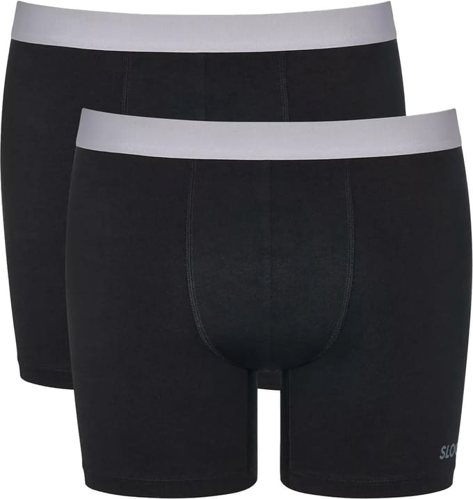 Sloggi Men GO ABC 2.0 Short - heren boxershort korte pijp (2-pack) - zwart