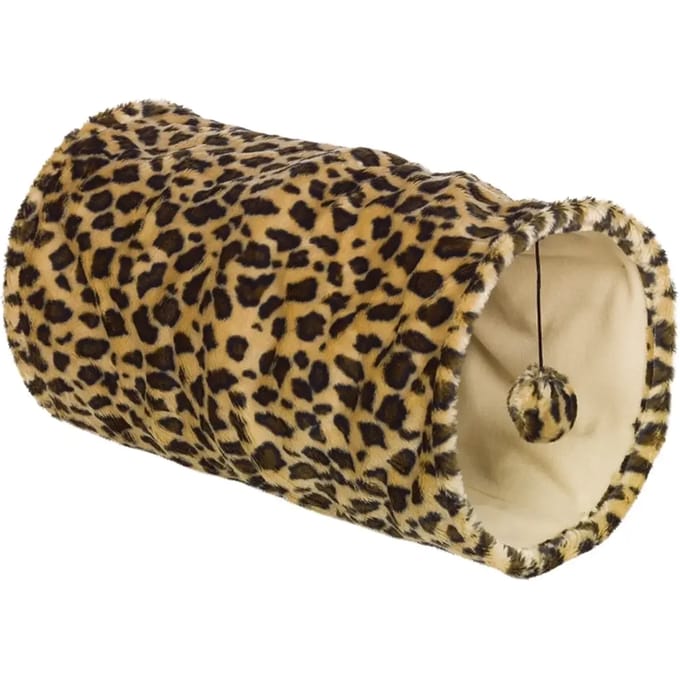 Pluche speeltonnel voor katten Nobby Pet