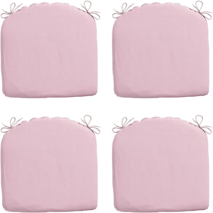 Madison - Zitkussen Panama soft pink - Ca. 46x48 cm - Set van 4