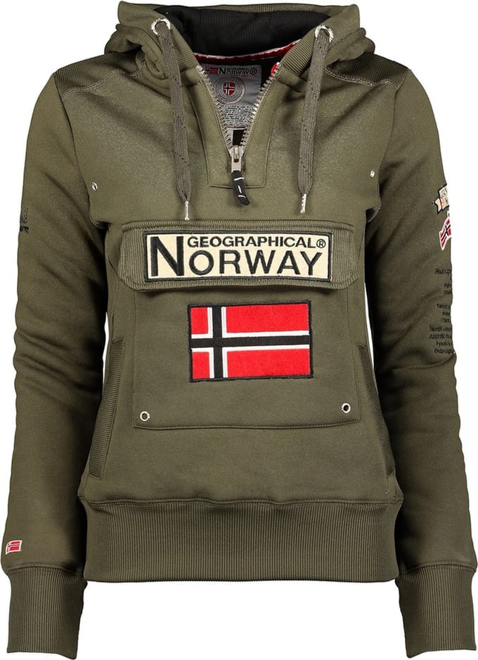 Geographical Norway-hoodie / trui Gymclass Db Heren 100