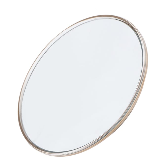 30X Vergrotende Spiegel Signaalzijde 6 Inch Vergrote Spiegel met 3 Zuignappen voor Montage Signaal zilver