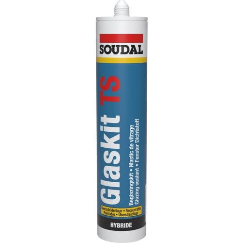 Soudal Glaskit TS | 290ML | Wit | Eencomponent Beglazing En Voegkit | MS-polymeer | Kit