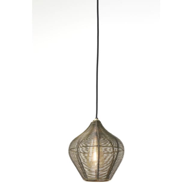 Light & Living Hanglamp Alvaro 20cm - Antiek Brons