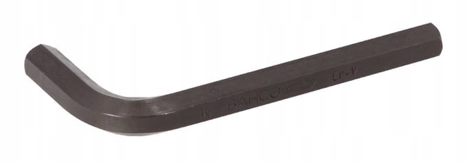 BAHCO metric Hex l-key with phosphate finish 5 mm