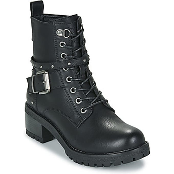 Refresh  Enkellaarzen 173247-BLACK