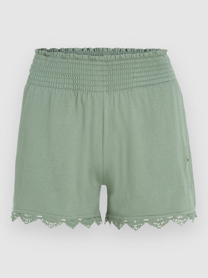 O'Neill Essentials Ava Smocked Korte Broek groen