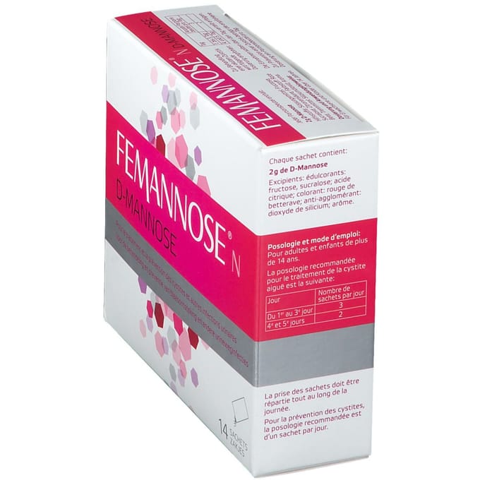 Femannose N D-Mannose Urineweginfecties 14 Zakjes