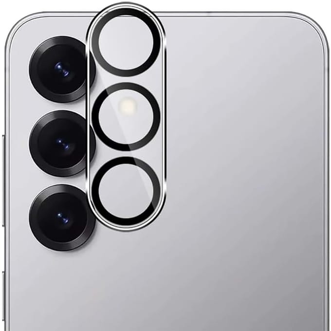 CaseBoutique Camera Lens Protector geschikt voor Samsung Galaxy S26+ Plus - Transparant - Gehard Glas 9H