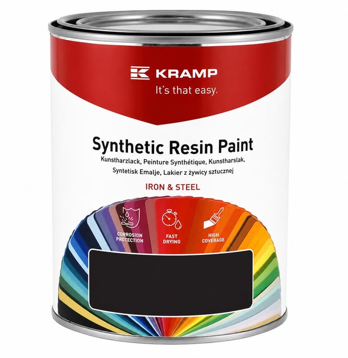 Peinture Correspondant Aux Machines Massey Ferguson, Noir Brillant 1 L