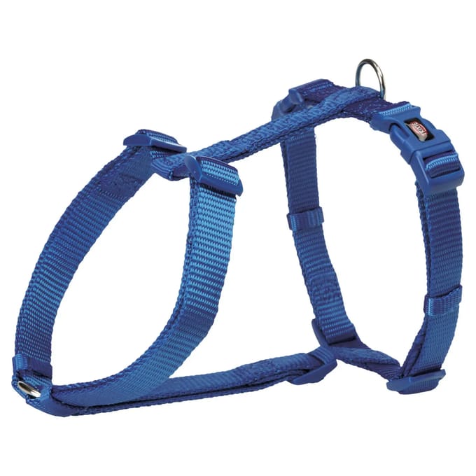 Trixie Premium H-harness S-M: 42-60 cm/15 mm Koninklijk blauw