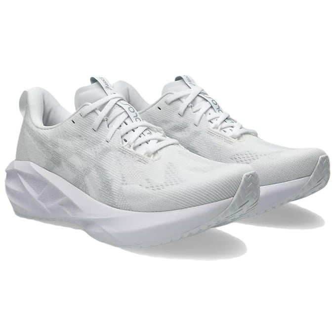 ASICS Novablast 5 Wit Piedmont Grijs Heren Sneakers 1011B974-100 39.5
