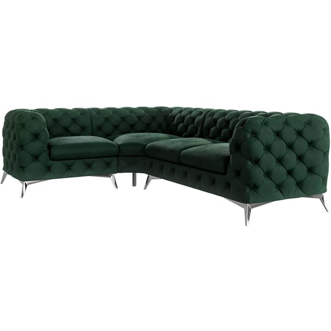 Hoekbank Nora links velvet | Ropez