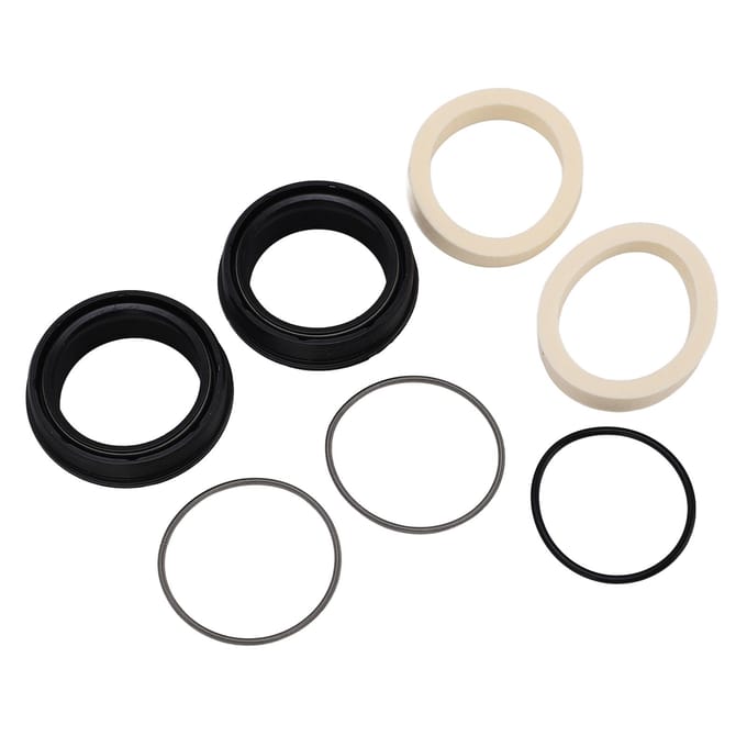 36mm Voorvork Oliekeerring Kit Schokabsorptie Rubber Oliekeerring Vervanging voor Mountainbike black