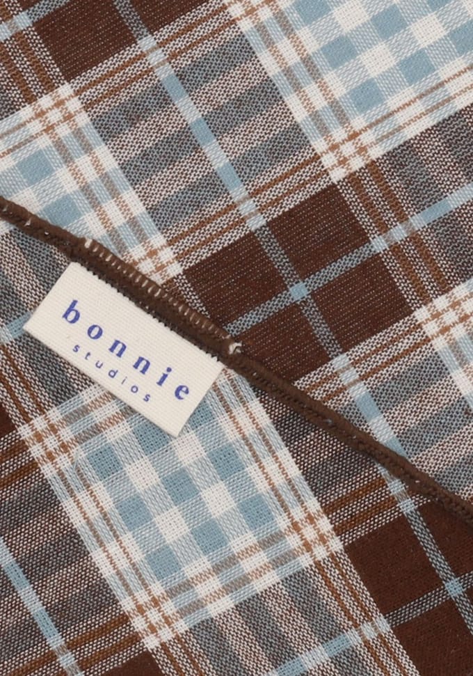 BONNIE STUDIOS Plaid Scarf Sjaals Dames - Multi - Maat ONESIZE