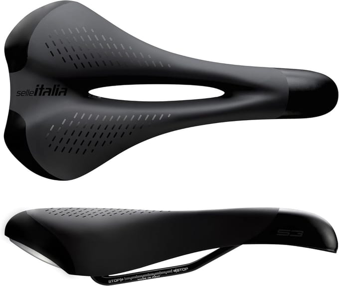 Comfortabel Fietszadel met Gelvulling en Anatomische Uitsnede - Voor Racefietsen