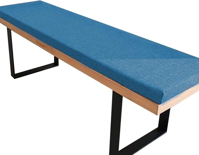 Bankkussen - Meubelkussen - Comfortabel Zitten - Traagschuim Vulling - 100 cm - Linnen