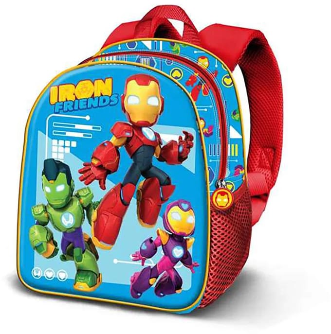 Karactermania Iron Man 3d Elite Tech 7.5l 30x25x10 Cm Rugzak Blauw