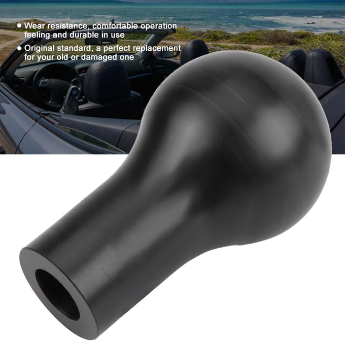 5-Traps Automatische Handmatige Versnellingspookknop Shifter voor Mitsubishi Lancer V3EVO(Zwart) wit