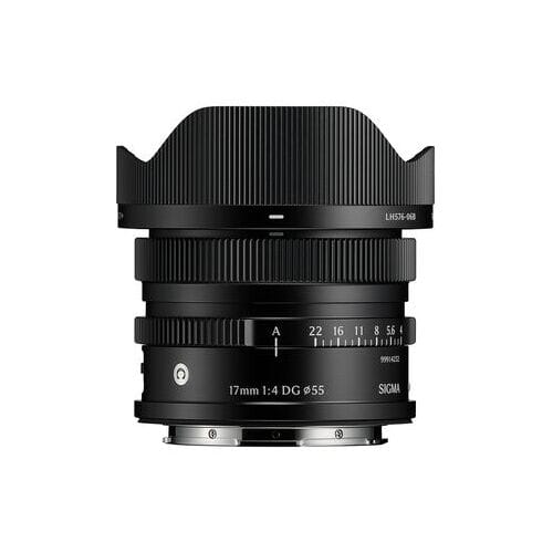 Sigma 17mm f/4.0 DG Modern  Sony FE-vatting zwart