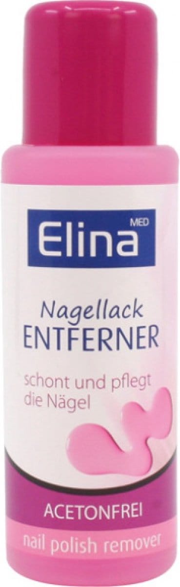 Nagellak remover Elina 100ml zonder aceton