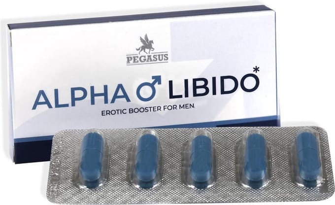 Alpha Libido - Erectiepillen voor Mannen - Extra sterk Viagra / Kamagra Alternatief - Natuurlijk 100mg
