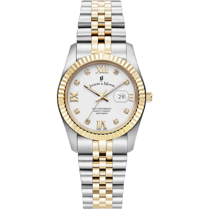 Jacques du Manoir - Inspiration Roman - JWL01305 - Dames - Horloge - Ø34