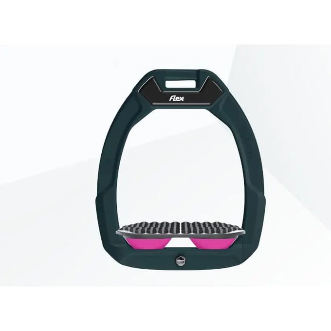 Veiligheidsequesters voor paardrijden Endurance Groen/Grijs/Roze Flex-On Safe-On