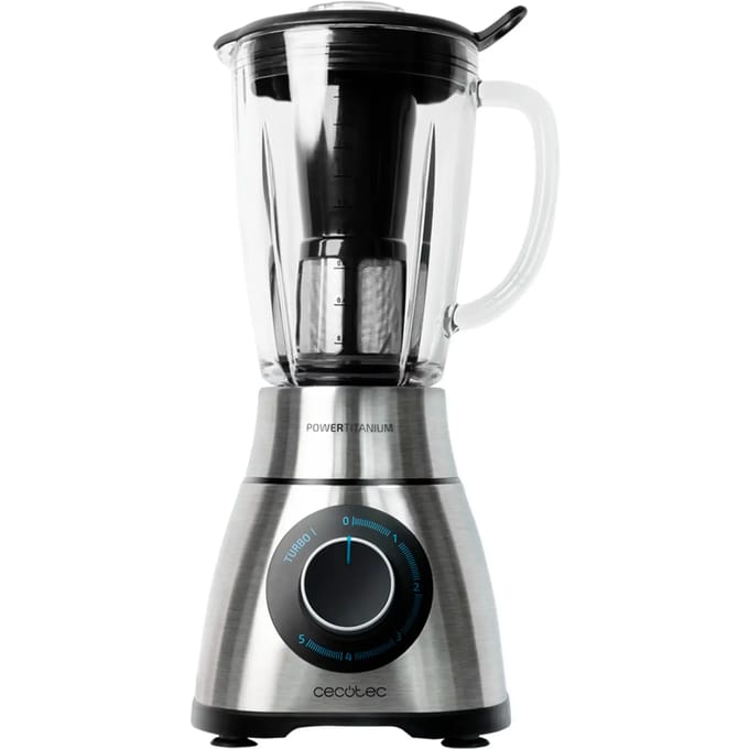 Cecotec Power Black Titanium 1300 PerfectMix - Blender - 1,8 liter