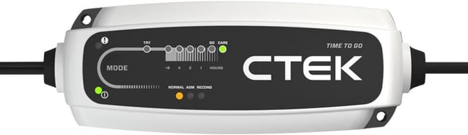 12 Volt Acculader voor Onderhoud en Snelle Opladen met Accessoires