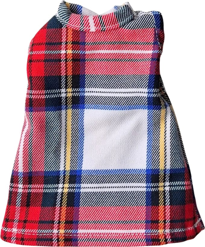 Minikane Poppenkleding Iva Jurk Ruit 32 cm
