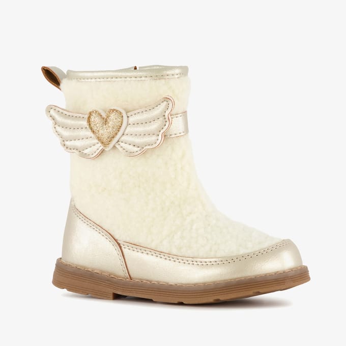 Blue Box meisjes teddy laarsjes goud - Maat 29