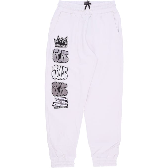 Lichtgewicht trainingsbroek voor heren Graffiti Patch Joggers Wit