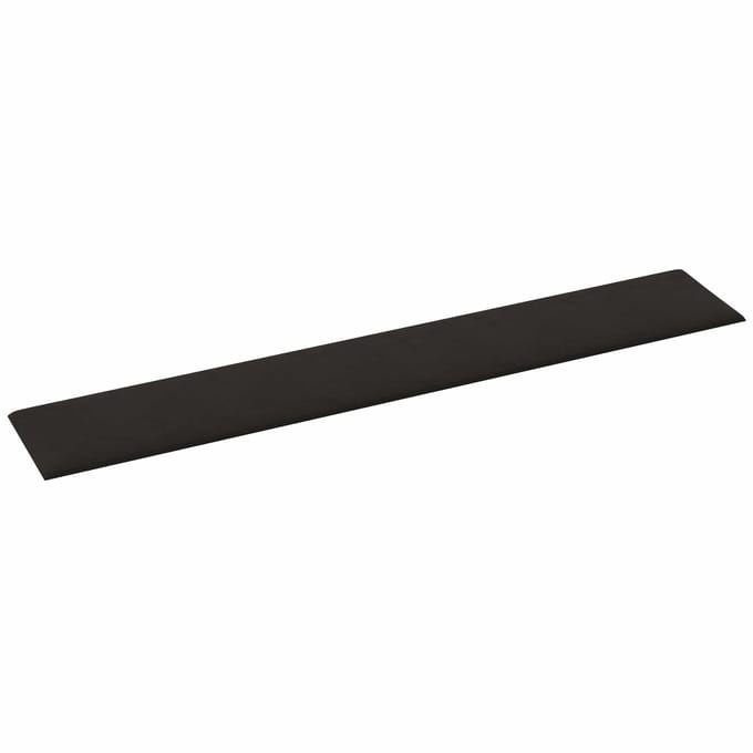 vidaXL - Wand - Hoofdbord - 12 - st - Zwart - Fluweel