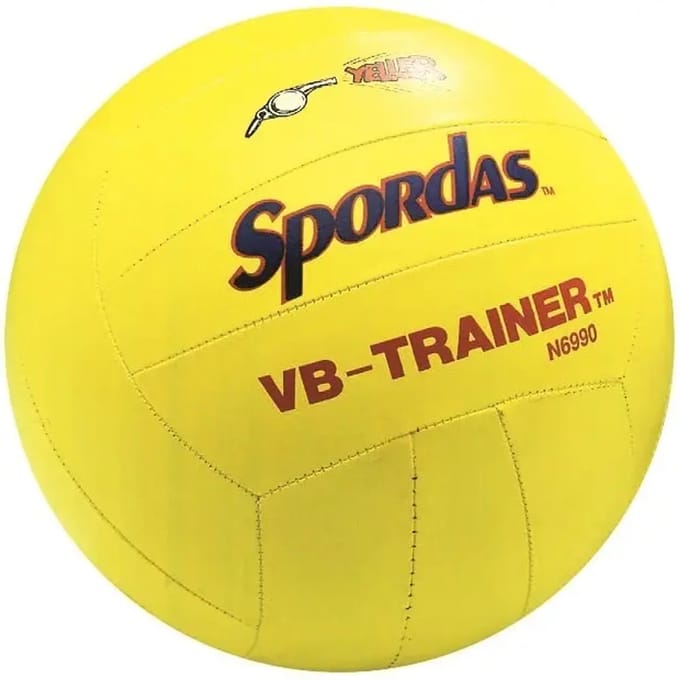 Spordas volleybal Soft Touch VB-Trainer maat 7 geel - extra zacht.