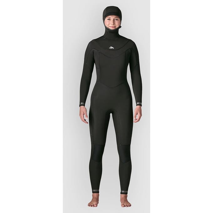 Patagonia Regulator 6/5 Hooded Full Wetsuit zwart