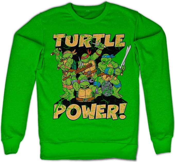 Teenage Mutant Ninja Turtles TMNT Turtle Power! Sweatshirt Groen