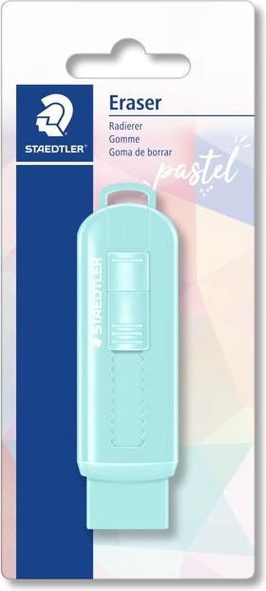 Staedtler Eraser with slid. plastic sleeve P.