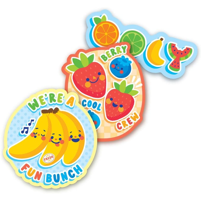 Ooly - Stickiville Stickers: Fruit Friends - Vinyl (4 Die-Cut)