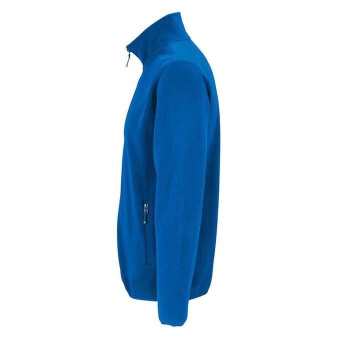 SOLS Heren Factor Gerecycleerd Fleece Jas (Koningsblauw)