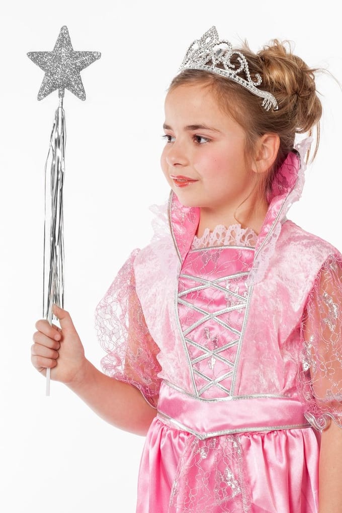 Feeenstaf populair zilver glitter