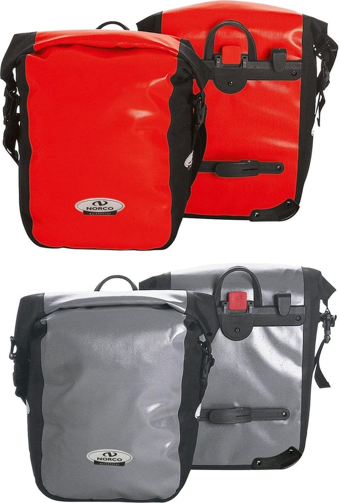 Norco Pakaftas Columbia 2 X 15 Liter Rood / Zwart
