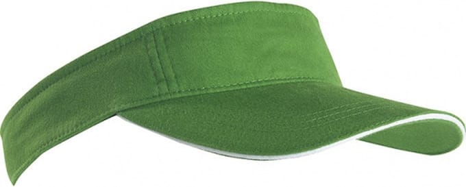 Groene zonneklep