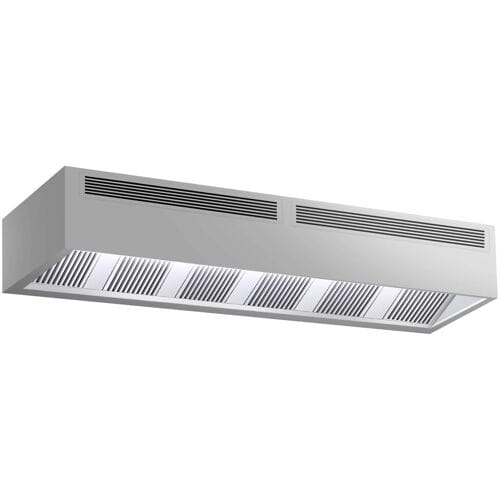GGM Gastro Induktions-Kastenhaube - 3600mm - ohne Motor - mit Filter