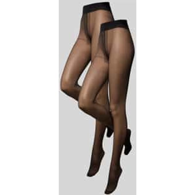 20 DEN panty's met elastische tailleband model 'Basic' in 2-pack