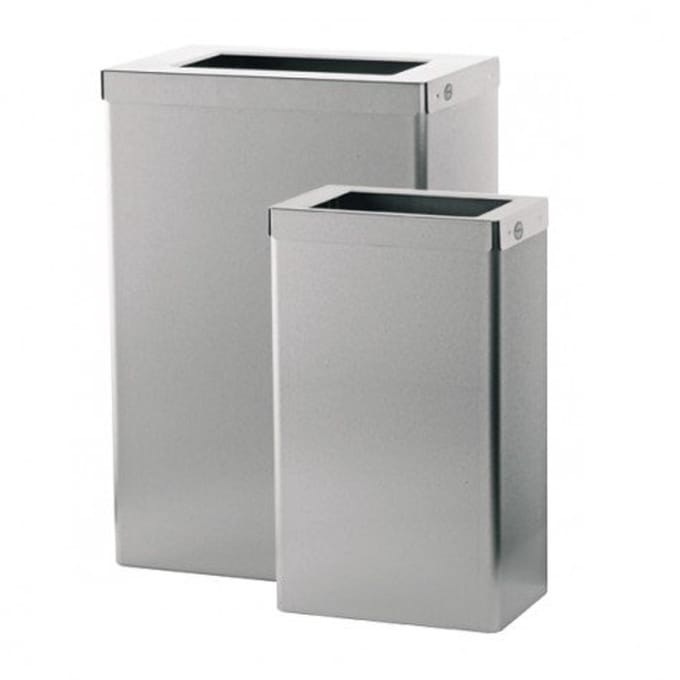 SanTRAL RVS afvalbak 50 liter open (21413896 AFP-C)